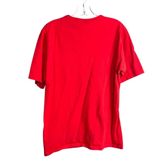 Champion Red T Shirt Mens Medium - Picture 6 of 7